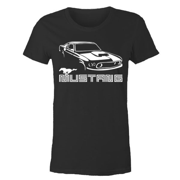 Mustang Tişört, Mustang, Araba Tişörtleri, araba hediyesi